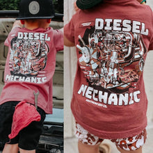 Load image into Gallery viewer, Diesel Mechanic Short Sleeve Kids Tee
