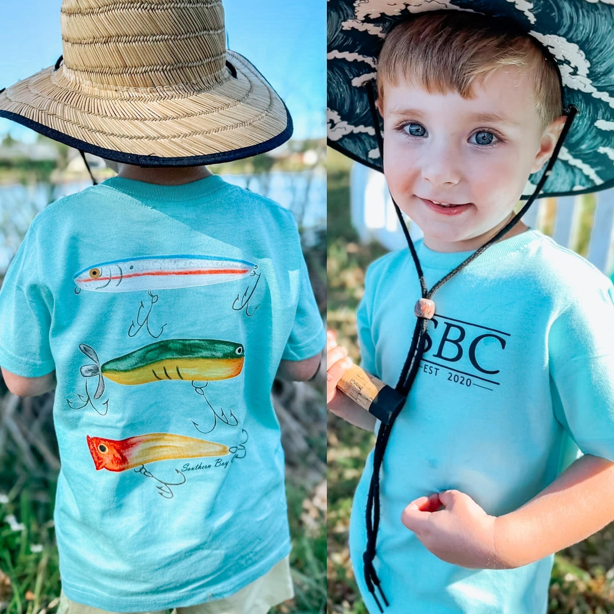 Fishing Lures (CHILL) Short Sleeve Kids Tee (D) – Southern Boy Co.