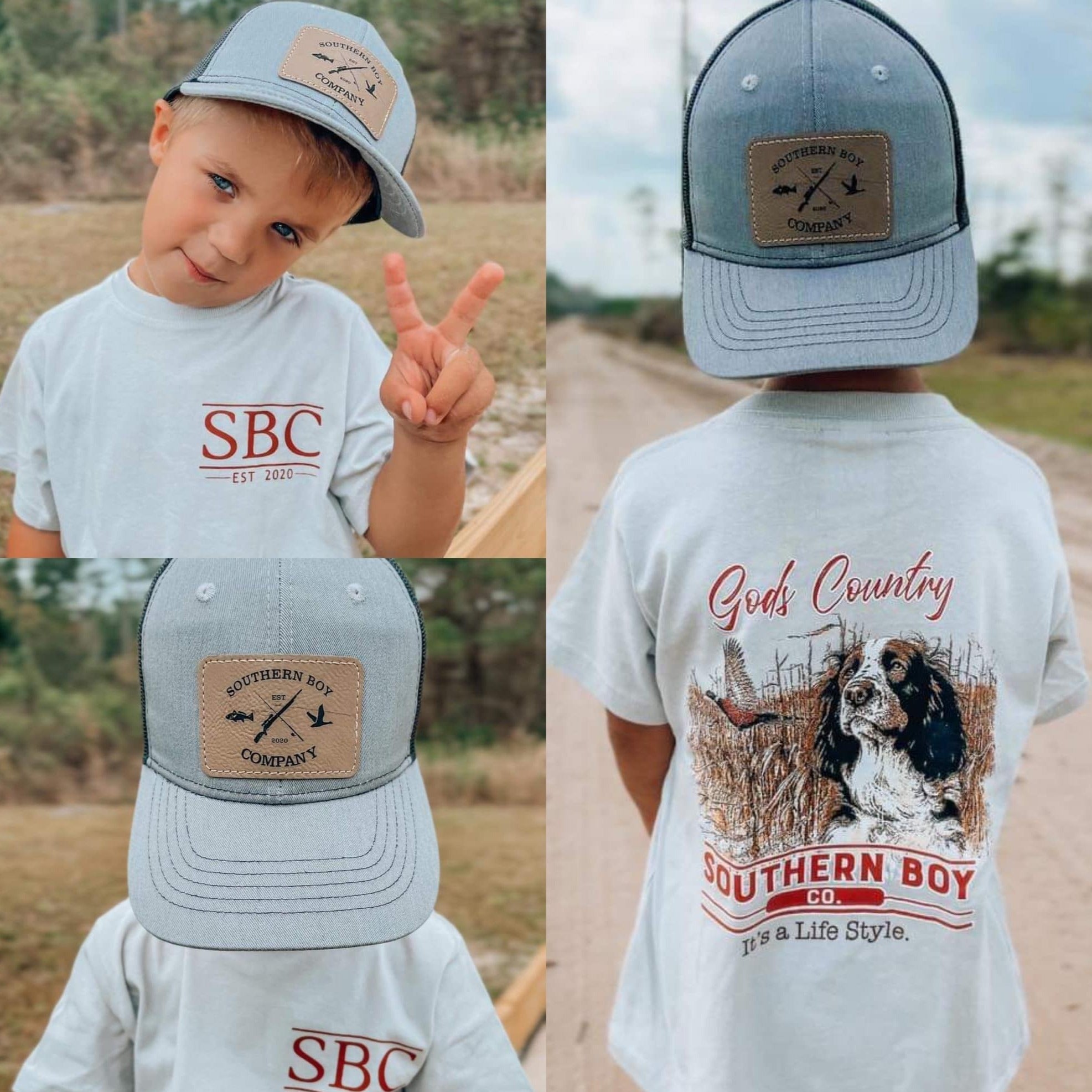 SB Hunt & Fish Patch Kids Hat – Southern Boy Co.