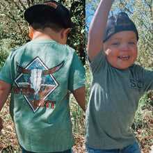 Load image into Gallery viewer, Wild As The West Short Sleeve Kids Tee (D)
