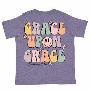 Grace Upon Grace Short Sleeve Girls Tee