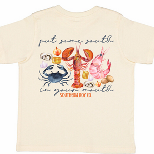 South In Your Mouth Short Sleeve Kids Tee (D)