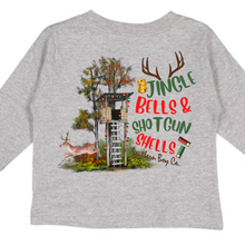 Load image into Gallery viewer, Deer Stand Christmas Long Sleeve Kids Tee
