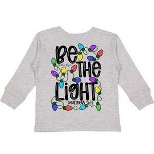 Be the Light Long Sleeve Kids Tee