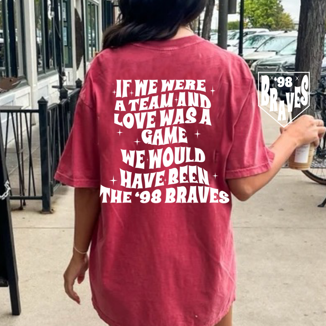 Limited Release - '98 Braves Tee/ Youth and Adult Sizes Youth S