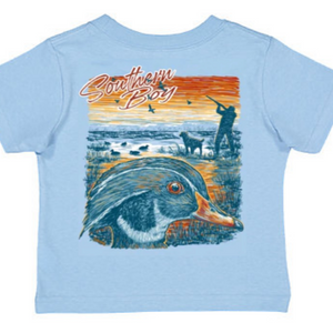 Duck Trace Short Sleeve Kids Tee