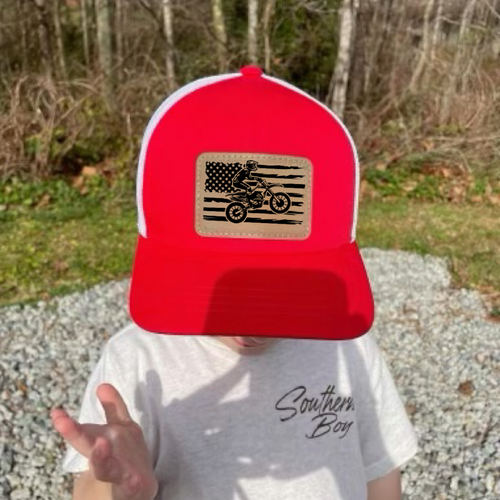 SB Deer Antler Patch Camo Kids Hat