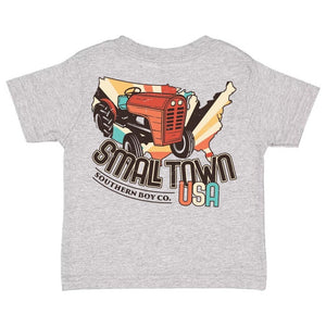 Small Town USA Short Sleeve Kids Tee (D)