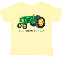 Load image into Gallery viewer, SB Green Tractor Short Sleeve Kids Tee (D)
