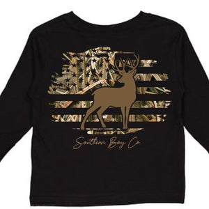 Deer Hunting Camo Adult Long Sleeve