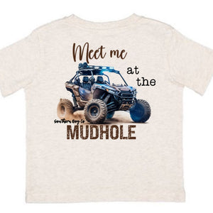 Meet Me at the Mudhole Short Sleeve Boys Tee (D)