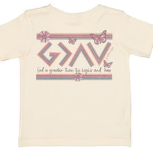 Load image into Gallery viewer, God Is Greater Short Sleeve Youth Tee (D)
