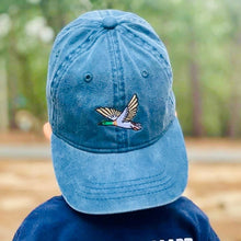 Load image into Gallery viewer, Adams - Mallard Navy Embroidered Hat
