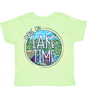 Lake Time Short Sleeve Kids Tee (D)