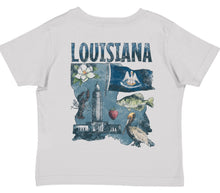 Load image into Gallery viewer, Louisiana State Short Sleeve Kids Tee (D)
