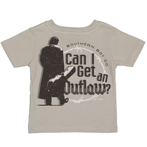 Can I Get An Outlaw Short Sleeve Kids Tee