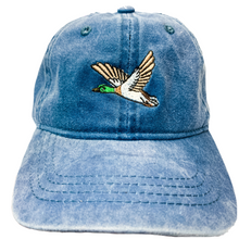 Load image into Gallery viewer, Adams - Mallard Navy Embroidered Hat
