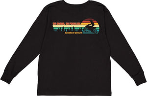 No Roads, No Problem Long Sleeve Youth Tee