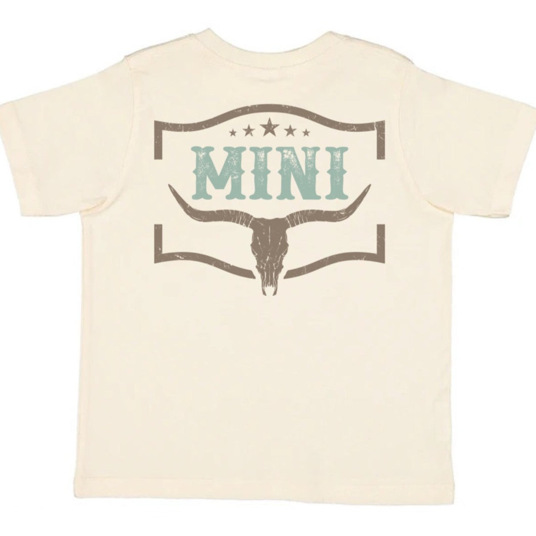 Mini (Bull) Short Sleeve Kids Tee