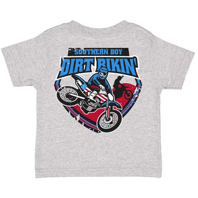 Dirt Bikin' Boy's Short Sleeve Shirt
