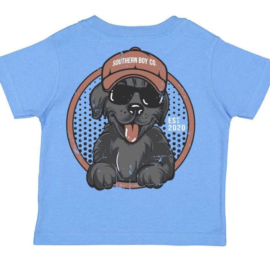 Black Lab Pup Short Sleeve Youth Tee