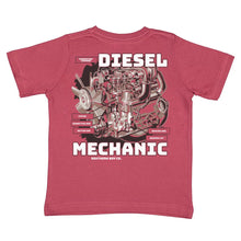 Load image into Gallery viewer, Diesel Mechanic Short Sleeve Kids Tee
