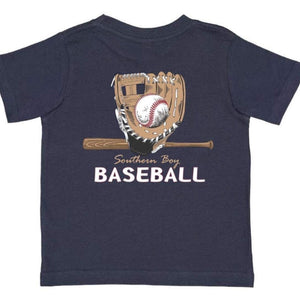 Baseball Glove Short Sleeve Kids Tee