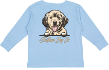 Load image into Gallery viewer, Retriever Puppy Long Sleeve Kids Tee
