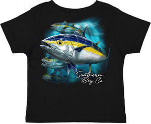 Tuna School Short Sleeve Kids Tee (D)