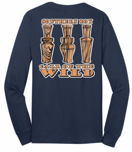 Call of the Wild Long Sleeve Youth Tee (D)