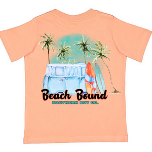 Beach Bound Short Sleeve Kids Tee (D)
