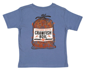 Crawfish Boil Short Sleeve Kids Tee