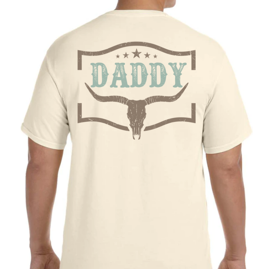 Daddy (Bull) Short Sleeve Adult Tee
