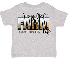 Load image into Gallery viewer, Living That Farm Life Short Sleeve Kids Tee (D)
