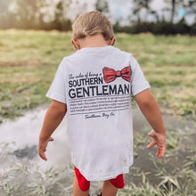 Load image into Gallery viewer, Southern Gentleman Short Sleeve Kids Tee
