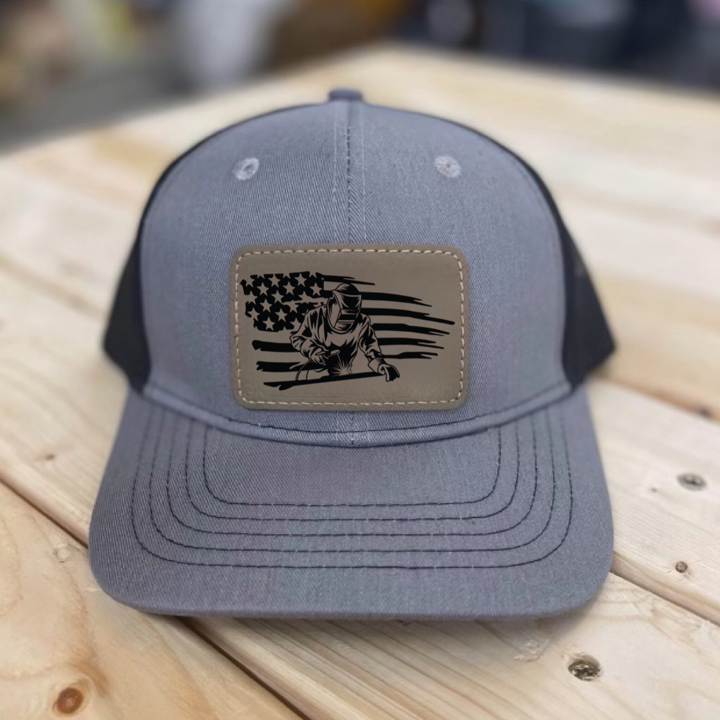 Welding Flag Patch Kids Hat