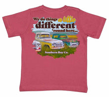 Load image into Gallery viewer, Different Round Here Short Sleeve Kids Tee (D)
