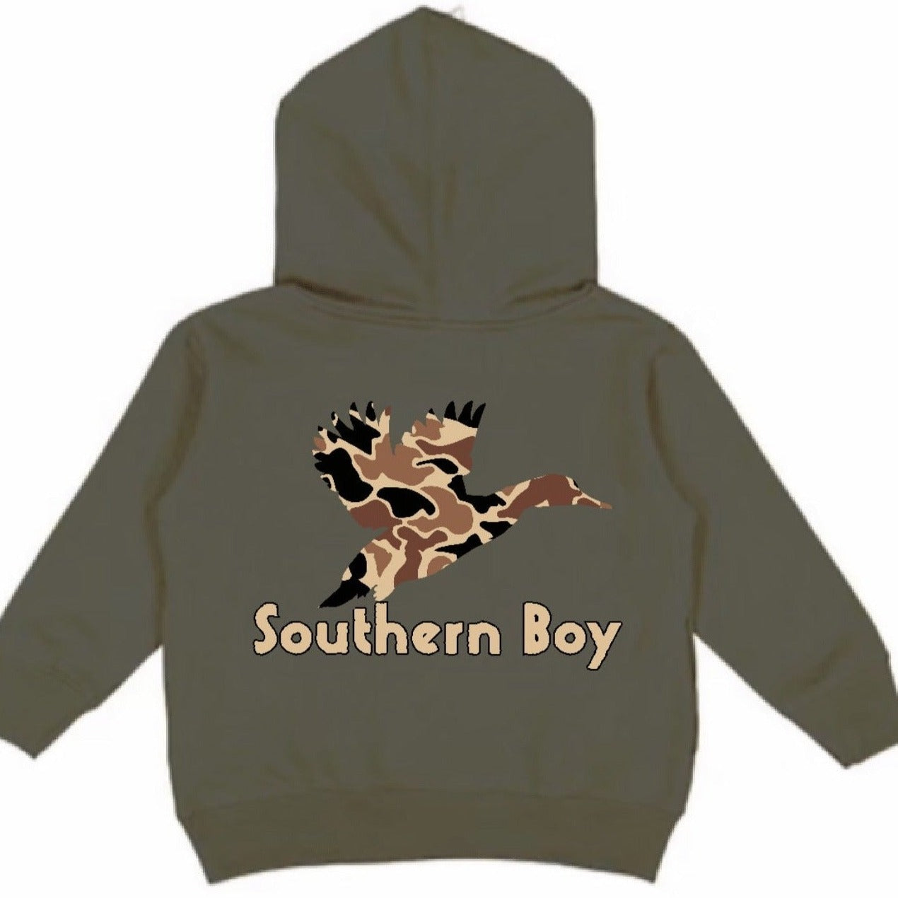 Camo Duck Kids Hoodie – Southern Boy Co.