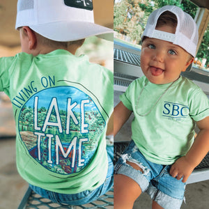 Lake Time Short Sleeve Kids Tee (D)