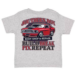 Body Shop Repair Short Sleeve Kids Tee