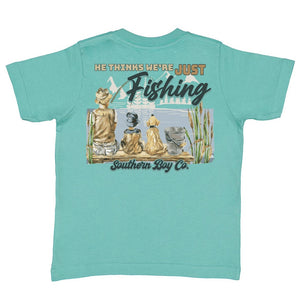 Just Fishing Short Sleeve Kids Tee