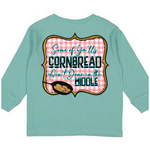 Cornbread Long Sleeve Girls Tee (D)