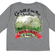Load image into Gallery viewer, Tell it on the Mountain Long Sleeve Kids Tee (D)
