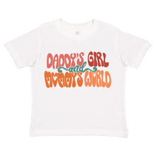 Load image into Gallery viewer, Daddy’s Girl &amp; Mommy’s World Front Design Girls Tee (D)
