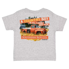 Load image into Gallery viewer, Country Boy Short Sleeve Kids Tee (D)
