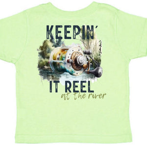 At the River Short Sleeve Kids Tee (D)