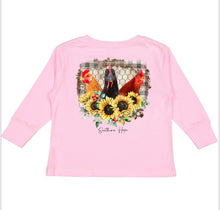 Load image into Gallery viewer, Chicken Farm Youth Long Sleeve Girls Tee (D)
