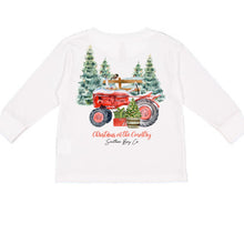 Load image into Gallery viewer, Christmas in the Country Long Sleeve Kids Tee
