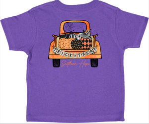 Trick or Treat Youth Short Sleeve Girls Tee (D)