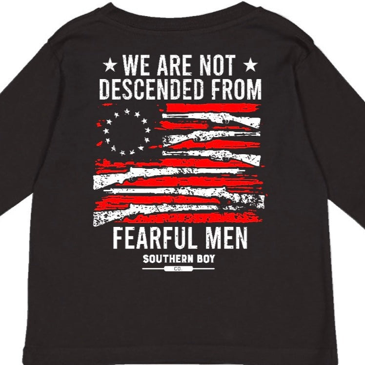 Fearful Men Long Sleeve Adult Tee